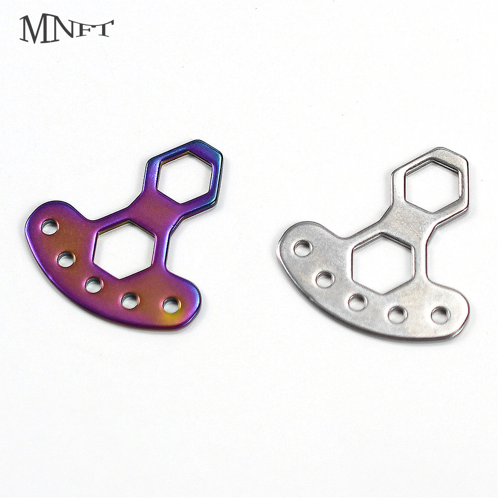 Reel Repair Kit - MNFT 1 ชิ้น ประแจจับรอกตกปลาสแตนเลส - เครื่องมือถอดน็อตหกเหลี่ยมสำหรับการปรับเปลี่ยนมือจับรอก