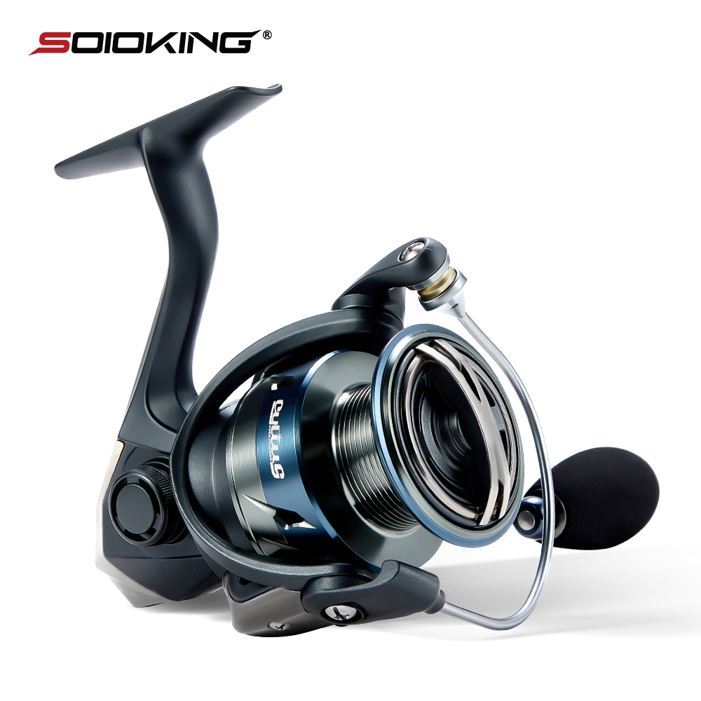 Abu Garcia Reel Revo - รอกตกปลาแบบสปินนิ่ง AVISPARK แรงต้านสูงสุด 15 กก. อัตราทดเกียร์