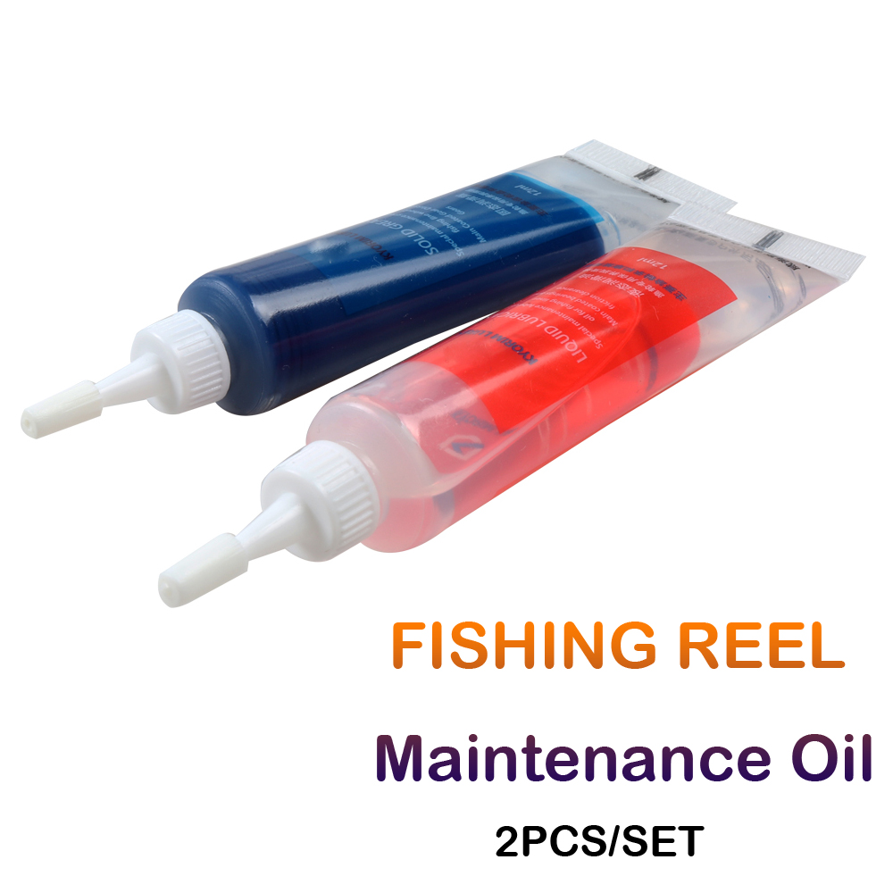 Reel Lubricant - 2Pcs ตกปลา Reel การบำรุงรักษาน้ำมัน Water Drop