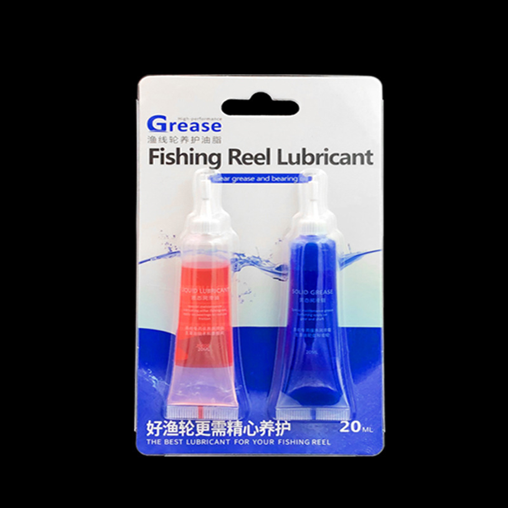 1/2 ชิ้นรอกตกปลาป้องกันจาระบีน - Reel Oil บทวิจารณ์และราคา