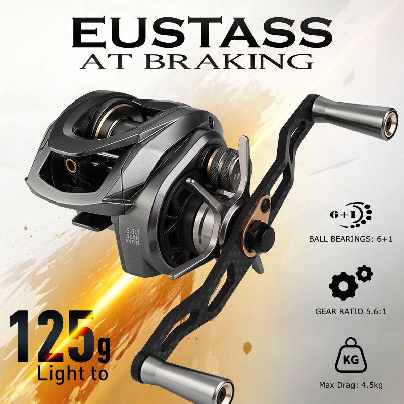 รอกเบทคาสติ้ง LEYDUN EUSTASS น - Spincast Reel บทวิจารณ์และราคา