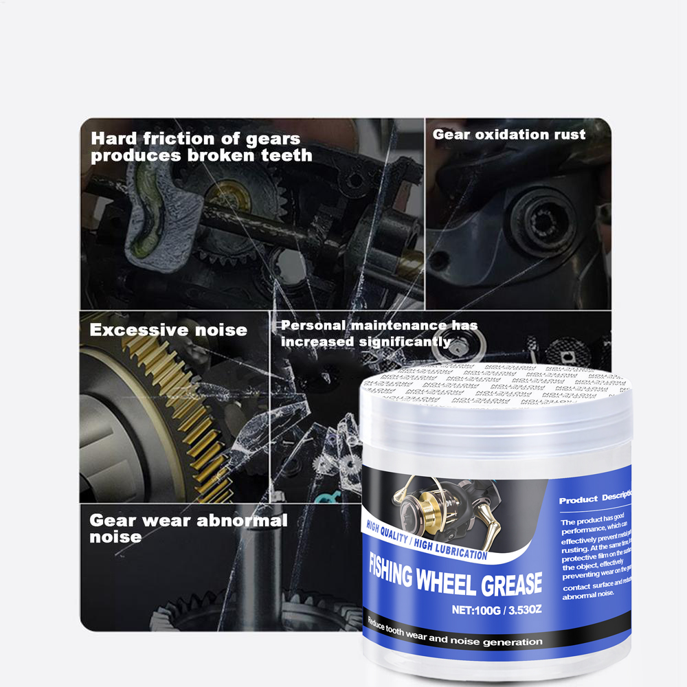 50g /100g น้ำมันหล่อลื่นรอกตกป - Reel Repair Kit บทวิจารณ์และราคา