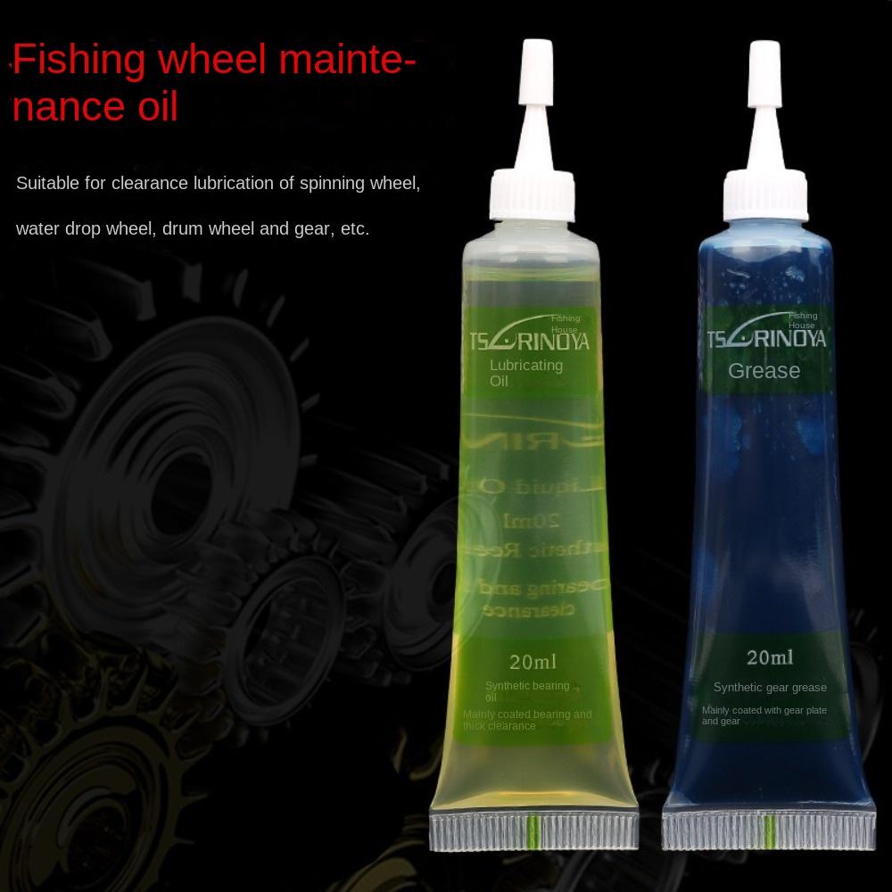 1 ชุด น้ำมันหล่อลื่นสำหรับรอกต - Reel Lubricant บทวิจารณ์และราคา