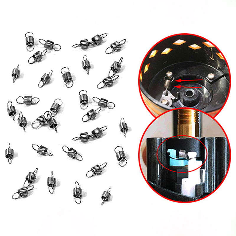 ใหม่·10 ชิ้น สปริงต่อขยายสำหรั - Reel Repair Kit บทวิจารณ์และราคา