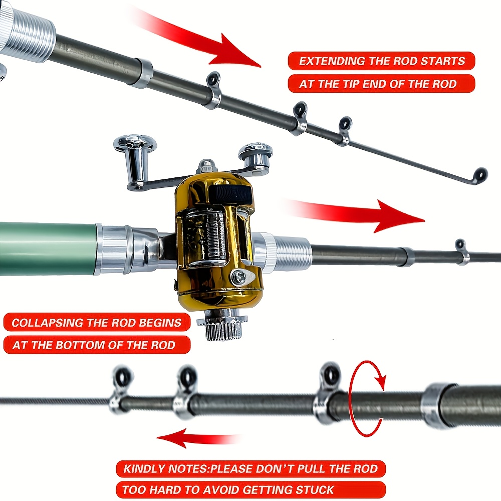 ชุดคันเบ็ดตกปลาน้ำแข็งแบบพกพา  - Ice Fishing Reel บทวิจารณ์และราคา