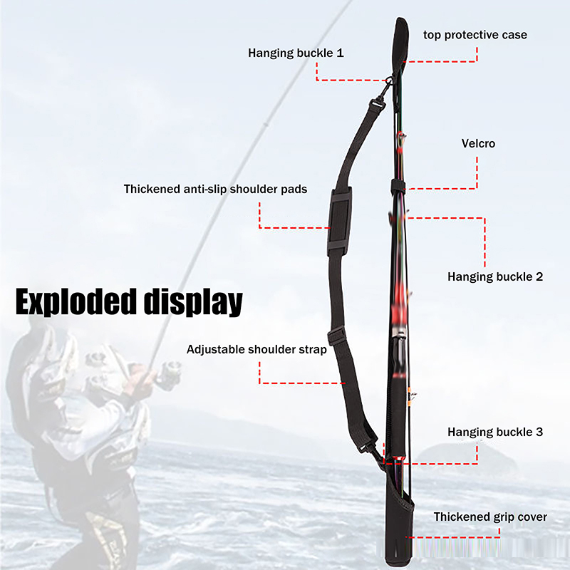 ★ ▲ กระเป๋าเก็บคันเบ็ดแบบปรับไ - Reel Bag บทวิจารณ์และราคา